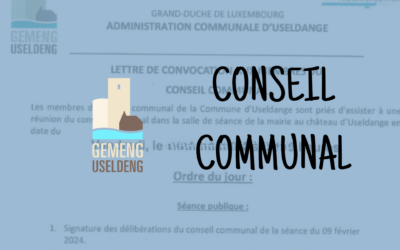 Conseil communal – 17.05.2024