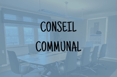 Conseil communal – ordre du jour 22.05.2026