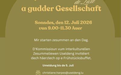 Moieskaffi a gudder Gesellschaft